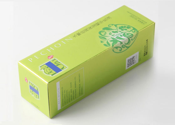 De Olievernis Gedrukt Verpakkend Vakjes van de douanesteen Kunstdocument voor Cosmetischee producten