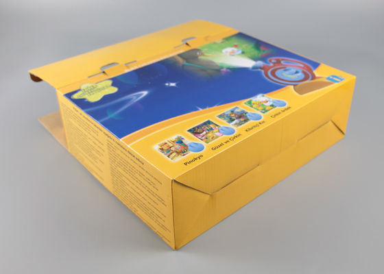 Glanzend Lamineringsdocument Verpakkend Vakjes Gedrukt Patroon voor Speelgoed Verpakking
