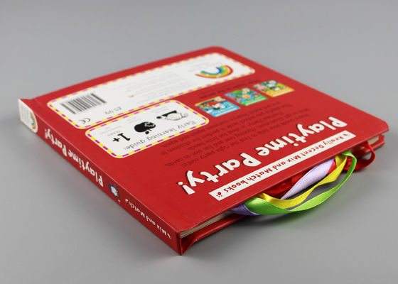 250gsm 2mm de Boeken van Meertalige Hardcover-Kinderen met Kleurrijke Brieven
