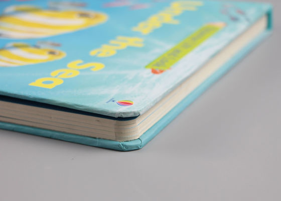 Olie die Hardcover-van de Raadsboeken van Kinderen de Vierkante Stekel met Glanslaminering vernissen