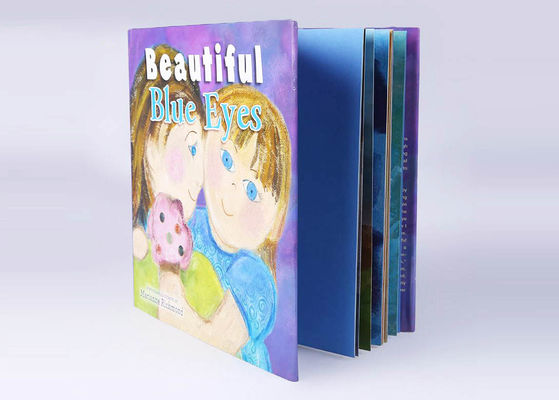 De Boeken Met een laag bedekt Document van de Kinderen van Hardcover van het Colofulsprookje met Plastic Stofomslag