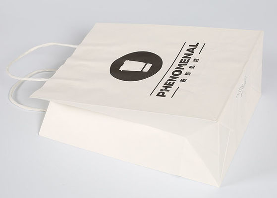 Grote Document Witte Verpakkingszakken, Gedrukte Giftzakken voor de Verpakking van het Giftkledingstuk