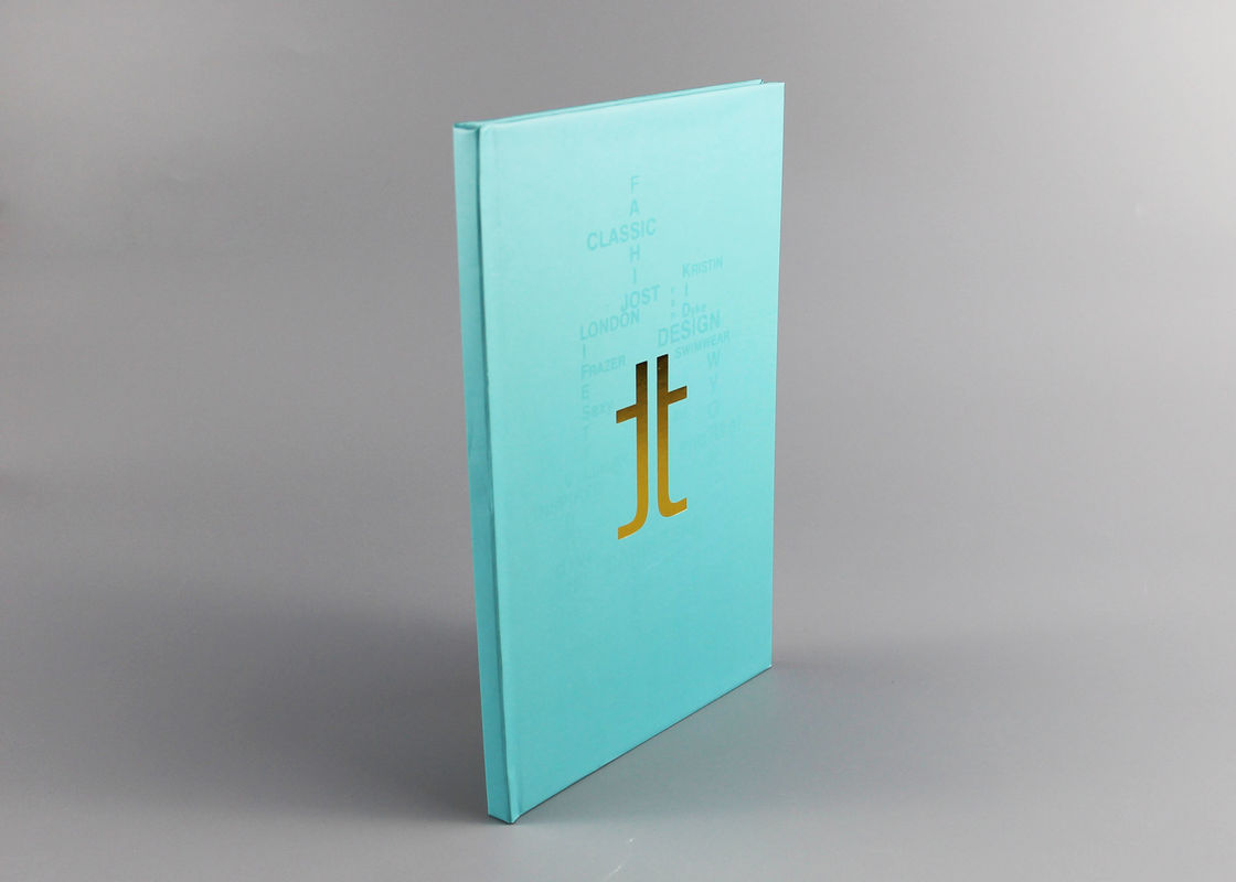 Het Netnotitieboekje van Hardcover van de premie Zuiver Kleur met Gepersonaliseerd Lijn en Patroon